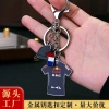 Customized diy creative keychain ornaments, balls, national flags, cartoon illuminated football keychain figurines, 10cm anti-drop, wear-resistant and cute pendants Application Scenario